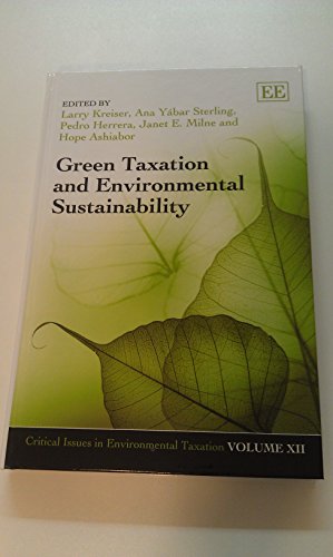 Imagen de archivo de Green Taxation and Environmental Sustainability a la venta por ThriftBooks-Dallas
