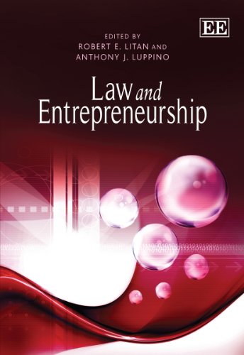 9781781009321: Law and Entrepreneurship (Elgar Mini Series)