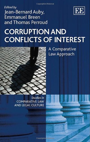 Beispielbild fr Corruption and Conflicts of Interest: A Comparative Law Approach (Studies in Comparative Law and Legal Culture series) zum Verkauf von Books From California