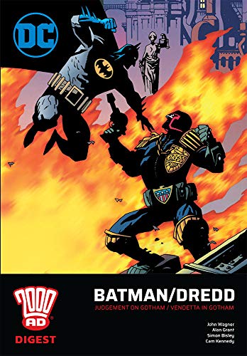 9781781086278: 2000 AD Digest: Judge Dredd/Batman: Vendetta in Gotham