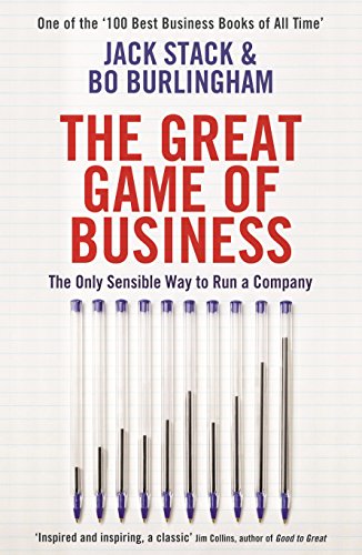 Imagen de archivo de The Great Game of Business: The Only Sensible Way to Run a Company a la venta por Goodwill of Colorado