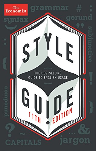 Beispielbild fr The Economist Style Guide: 11th edition zum Verkauf von WorldofBooks