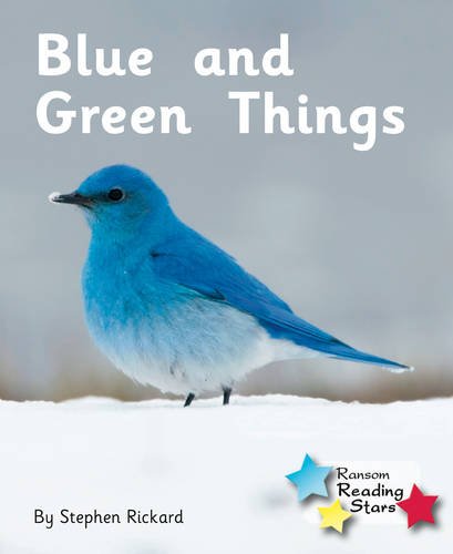 Imagen de archivo de Blue and Green Things (Reading Stars) a la venta por AwesomeBooks