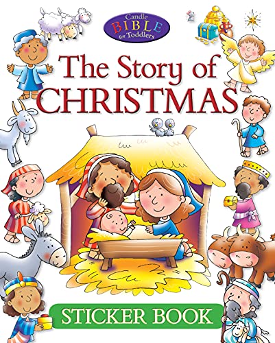 Stock image for The Story of Christmas: Sticker Book (Candle Bible for Toddlers) for sale by WorldofBooks