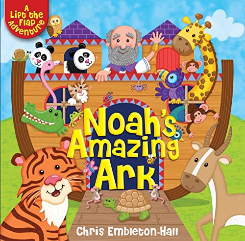 Beispielbild fr Noah's Amazing Ark: A Lift-the-Flap Adventure zum Verkauf von AwesomeBooks