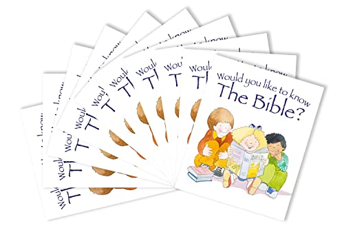 Beispielbild fr Would you like to know The Bible 10 pack zum Verkauf von PBShop.store US