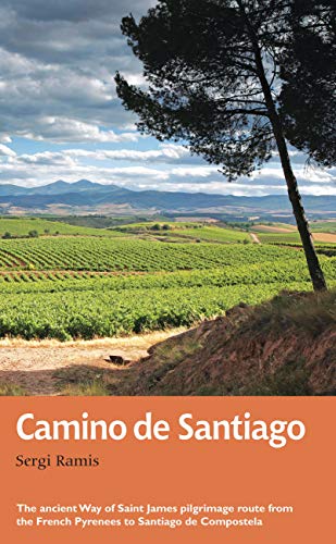 Beispielbild fr Camino de Santiago: The ancient Way of Saint James pilgrimage route from the French Pyrenees to Santiago de Compostela (Trail Guides) zum Verkauf von Wonder Book