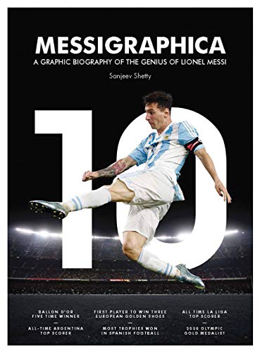 Beispielbild fr Messigraphica: A graphic biography of the genius of Lionel Messi zum Verkauf von WorldofBooks