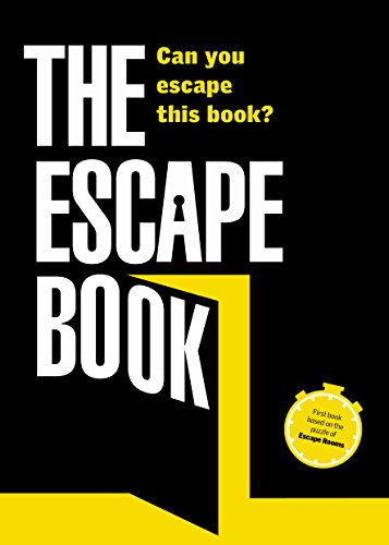 Beispielbild fr The Escape Book: Can you escape this book? (Escape Book Series) zum Verkauf von SecondSale