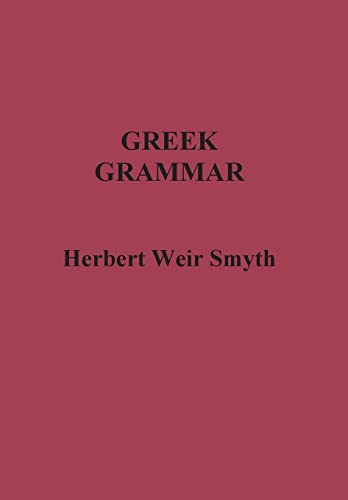 Imagen de archivo de Greek Grammar a la venta por Textbooks_Source