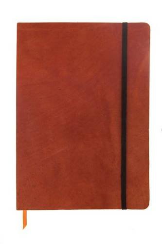 Beispielbild fr Monsieur Notebook - Real Leather A4 Tan Plain zum Verkauf von PBShop.store US