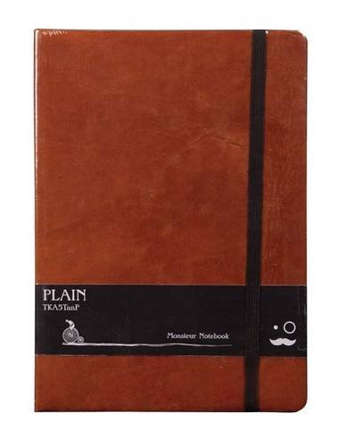 Beispielbild fr Monsieur Notebook Leather Journal - Tan Plain Medium A5 zum Verkauf von Blackwell's