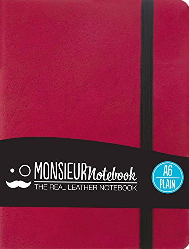 Beispielbild fr Monsieur Notebook - Real Leather A6 Pink Plain zum Verkauf von Revaluation Books