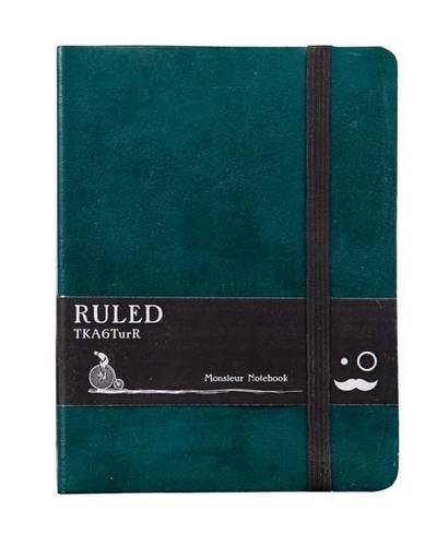Stock image for Monsieur Notebook - Real Leather A6 Turquoise Plain for sale by Blackwell's