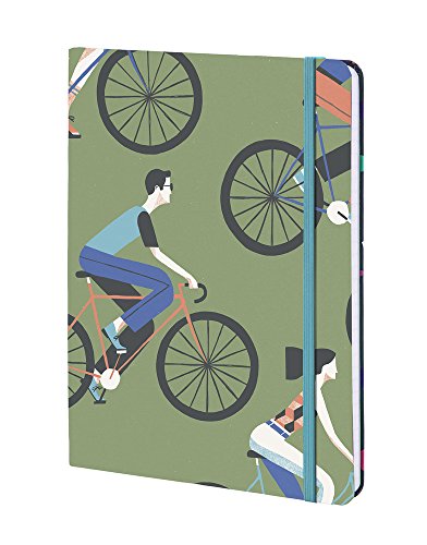 Stock image for Cyclists - David Doran - Lined/Plain/Dot Grid (Bookblock Editions) for sale by HPB-Ruby