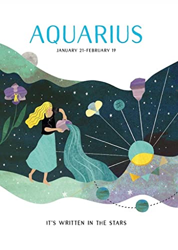 Beispielbild fr Astrology Aquarius Its Written in the Stars zum Verkauf von PBShop.store UK