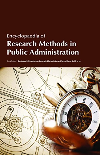 Stock image for ENCYCLOPAEDIA OF RESEARCH METHODS IN PUBLIC ADMINISTRATION 3 VOL SET (HB 2017) for sale by Books Puddle