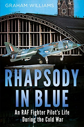 Beispielbild fr Rhapsody in Blue: A Cold War Warrior's Experience of Operating and Testing Hunters, Harriers, Jaguars, et al. zum Verkauf von Books From California