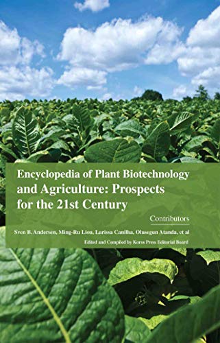 Stock image for Encyclopaedia Of Plant Biotechnology And Agriculture: Prospects For The 21St Century (4 Volumes) for sale by Basi6 International