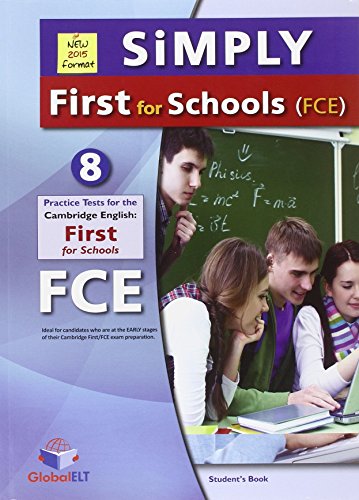 9781781642269: Simply Cambridge first for schools. 8 Practice Tests Student's Book (without answers and CDs)