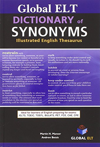 Beispielbild fr Global ELT - Dictionary of Synonyms zum Verkauf von Reuseabook