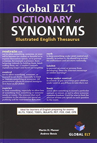 Stock image for Global ELT - Dictionary of Synonyms for sale by Goldstone Books
