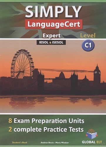 Imagen de archivo de SIMPLY LANGUAGE CERT C1 SELF-STUDY EDITION a la venta por Librerias Prometeo y Proteo