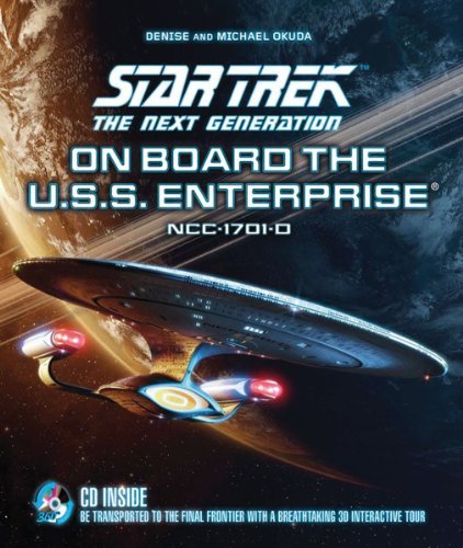 Stock image for Star Trek The Next Generation: On Board the U.S.S. Enterprise for sale by AwesomeBooks