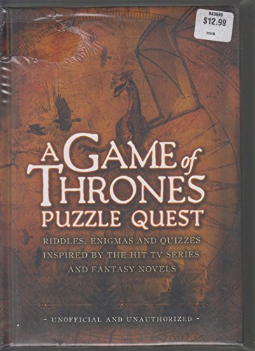 Stock image for A Game of Thrones Puzzle Quest for sale by Wonder Book