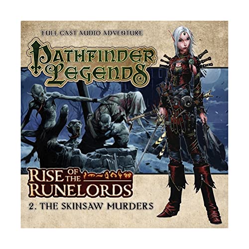 Beispielbild fr 1.2. Rise of the Runelords: The Skinsaw Murders (Pathfinder Legends) zum Verkauf von Half Price Books Inc.