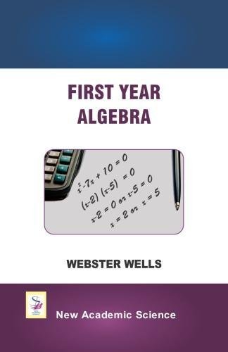 Stock image for First Year Algebra for sale by PBShop.store US