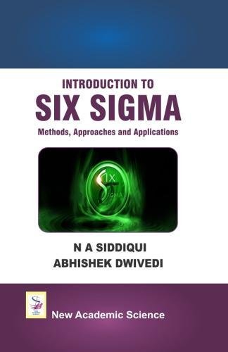 Stock image for Introduction to Six Sigma Methods, Approaches and Applications for sale by PBShop.store US