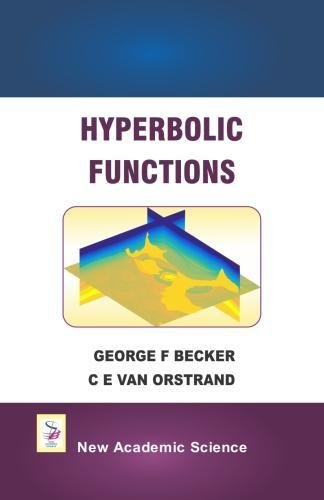 Beispielbild fr Hyperbolic Functions zum Verkauf von Blackwell's