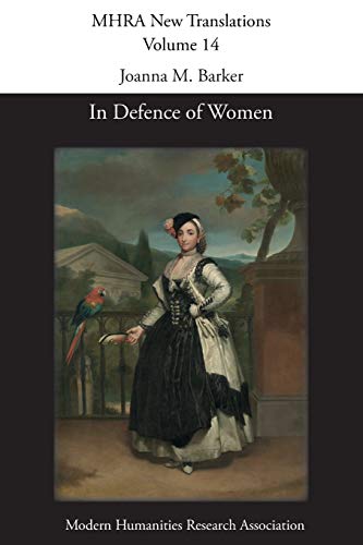 Beispielbild fr In Defence of Women (14) (Mhra New Translations) zum Verkauf von WorldofBooks