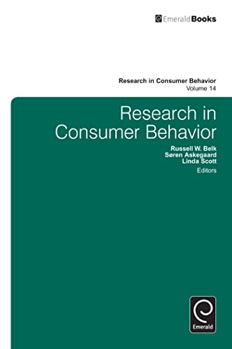 Imagen de archivo de Research in Consumer Behavior: 14 a la venta por WeBuyBooks
