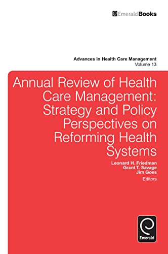 Stock image for Annual Review of Health Care Management for sale by Basi6 International