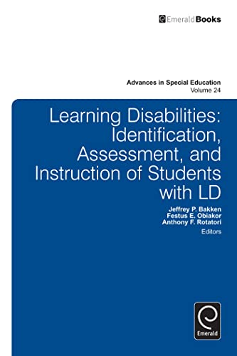 Stock image for Learning Disabilities: Identification, Assessment, and Instruction of Students with LD for sale by Basi6 International