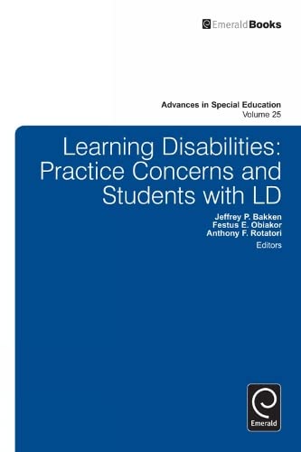 Stock image for Learning Disabilities: Practice Concerns and Students with LD Vol: 25 for sale by Basi6 International