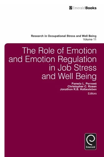 Imagen de archivo de The Role of Emotion and Emotion Regulation in Job Stress and Well Being a la venta por Blackwell's