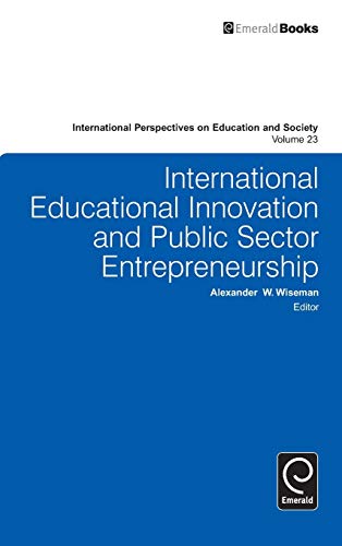 Beispielbild fr International Educational Innovation and Public Sector Entrepreneurship zum Verkauf von Blackwell's