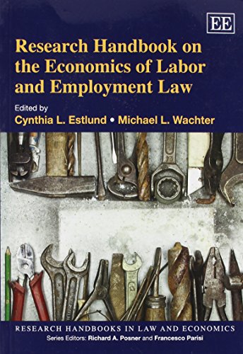 Beispielbild fr Research Handbook on the Economics of Labor and Employment Law zum Verkauf von Blackwell's