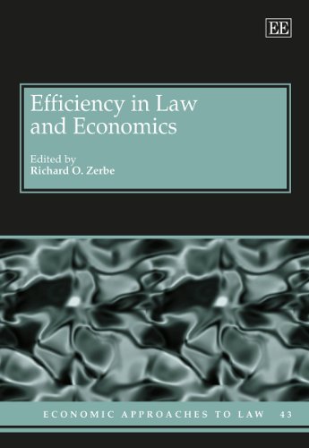 9781781953198: Efficiency in Law and Economics (Economic Approaches to Law series, 43)