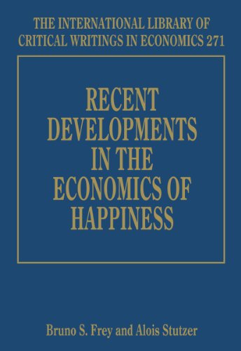 Stock image for Recent Developments in the Economics of Happiness (The International Library of Critical Writings in Economics Series) for sale by Anybook.com