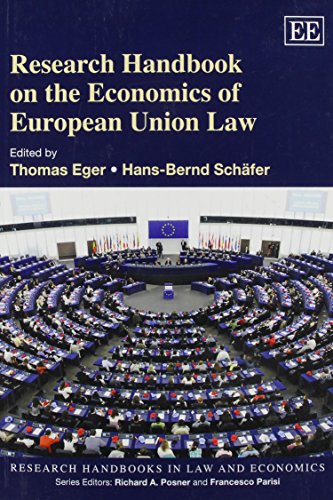 Stock image for Research Handbook on the Economics of European Union Law (Research Handbooks in Law and Economics series)(Elgar original reference) for sale by Books From California