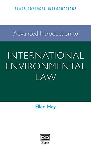 9781781954577: Advanced Introduction to International Environmental Law (Elgar Advanced Introductions series)