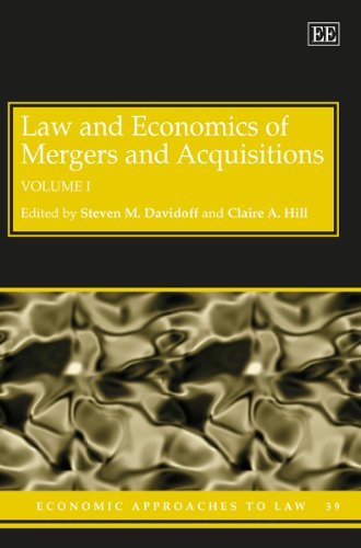 9781781954713: Law and Economics of Mergers and Acquisitions