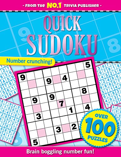 Stock image for Puzzles - Quick Sudoku: Brain Boggling Number Fun! (Quick Puzzles) for sale by Bestsellersuk