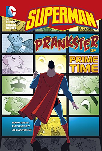 Stock image for Prankster of Prime Time (Superman Chapter Books) for sale by WorldofBooks
