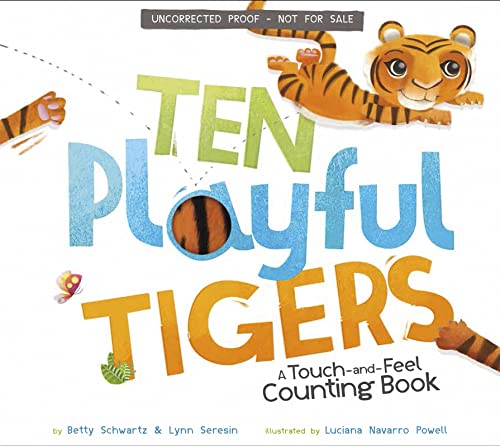 Beispielbild fr Ten Playful Tigers: A Touch-and-Feel Counting Book (Curious Fox: Touch and Feel Board Books) (Back-and-Forth Books) zum Verkauf von AwesomeBooks