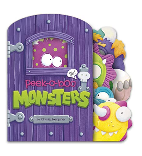 Stock image for Peek-a-boo Monsters (Charles Reasoner Peek-a-boo Books) for sale by WorldofBooks